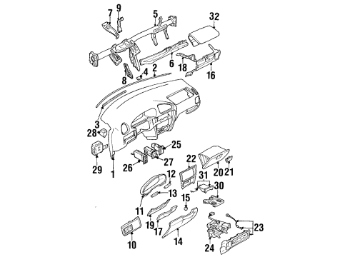 GM 30016735 Heater Control Dial