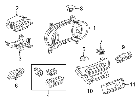 GM 87840570 MODULE ASM-A/TRNS RANGE SEL ACTR (HDW)