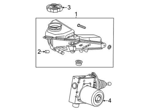 GM 24295659 PIPE ASM-CLU M/CYL (TO DPNR)