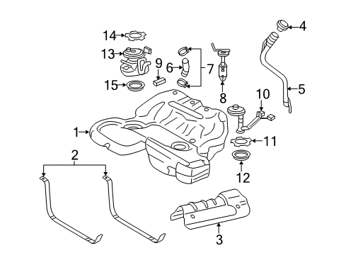 GM 19181830 Module Kit,Fuel Tank Fuel Pump (W/O Fuel Level Sensor)