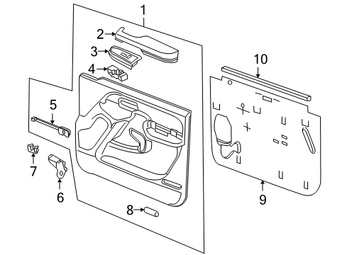 GM 15134643 Switch Assembly, Rear Seat Heater