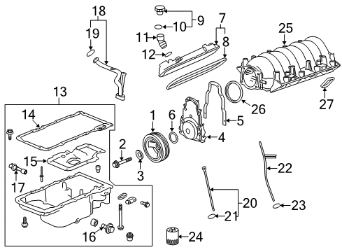 GM 12560251 Seal, Intake Manifold