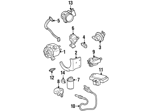 GM 10235782 Pipe Assembly, Secondary Air Injection Check Valve