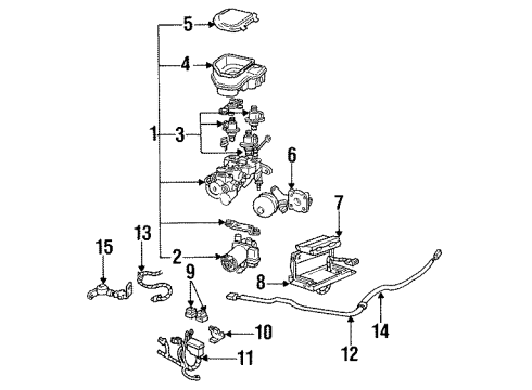 GM 18015122 Reservoir Assembly, Brake Master Cylinder