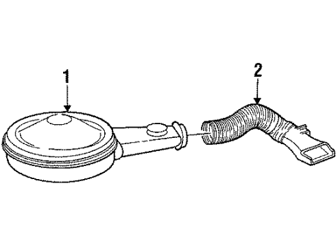 GM 25043641 Cleaner,Air