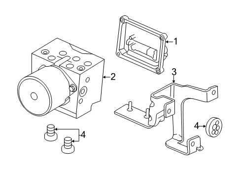 GM 25945085 Module Assembly, Electronic Brake Control