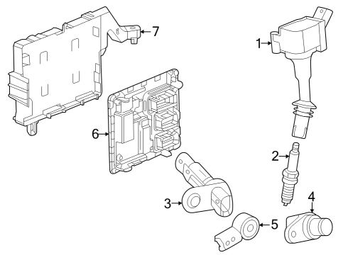 2024 Chevy Trax Ignition System Diagram