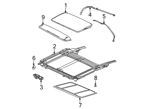 2007 Saturn Ion Sunroof Diagram