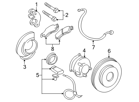 2005 Chevy Blazer Anti-Lock Brakes Diagram 2 - Thumbnail