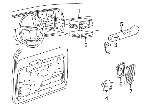 1996 Chevy K1500 Sound System Diagram