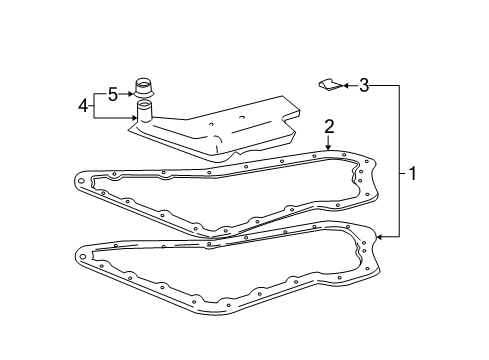 2004 Buick Rendezvous Automatic Transmission, Maintenance Diagram 1 - Thumbnail