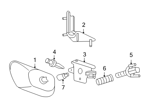 1999 Cadillac Seville Fog Lamps Diagram