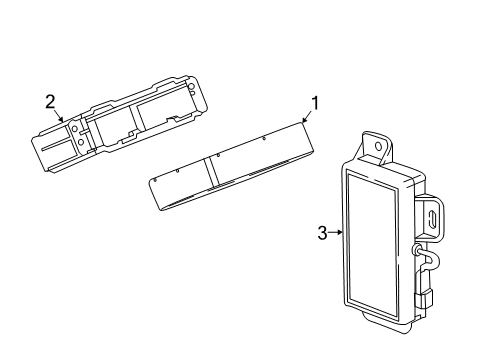 2017 Chevy Bolt EV Communication System Components Diagram