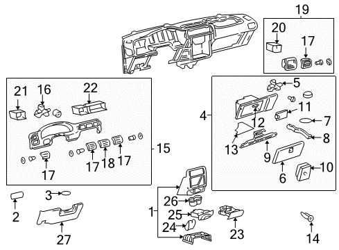 2003 Chevy Venture Lens,Instrument Cluster Diagram for 9350964