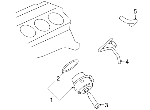 2005 Chevy Uplander Oil Cooler Diagram