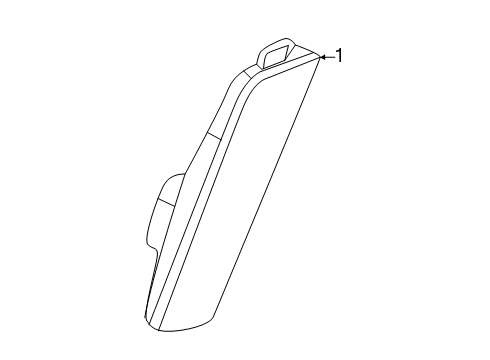 2020 Cadillac XT4 Side Marker Lamps Diagram