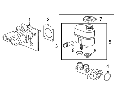 2019 GMC Sierra 2500 HD Dash Panel Components Diagram 1 - Thumbnail