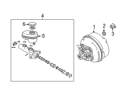 2006 Cadillac CTS Hydraulic System, Brakes Diagram