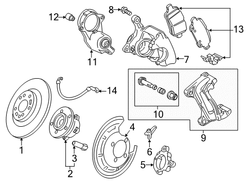 2018 Chevy Bolt EV Anti-Lock Brakes Diagram 3 - Thumbnail