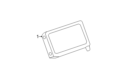 2013 Buick Verano Antenna Assembly, Mobile Telephone & Navn <Do Not Use, Use Diagram for 22875675