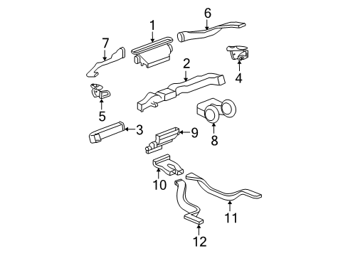 2008 Chevy Malibu Ducts Diagram