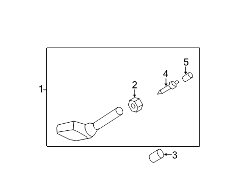 2007 Chevy Trailblazer Tire Pressure Monitoring Diagram