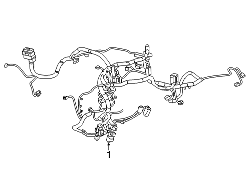 2023 GMC Yukon XL Wiring Harness Diagram