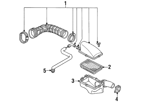 1991 Cadillac Allante Filters Diagram