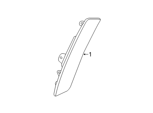 2016 Cadillac ELR Side Marker Lamps Diagram