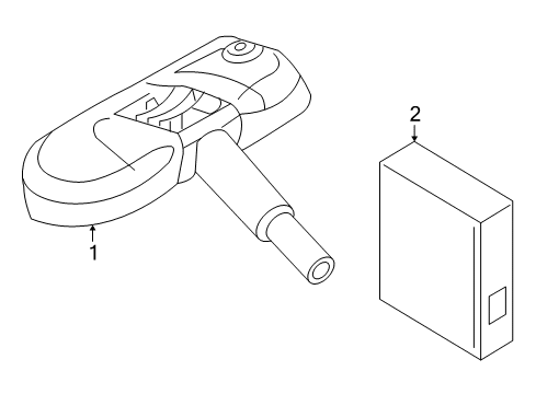 2009 Chevy Aveo Tire Pressure Monitoring, Electrical Diagram