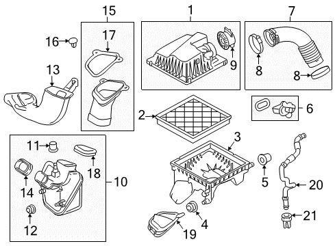 2012 Chevy Cruze Air Intake Diagram