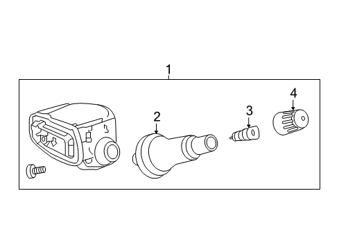 2021 Chevy Equinox Tire Pressure Monitoring Diagram