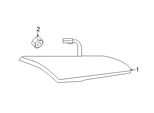 2014 Buick Regal Trunk Lid Lamps Diagram