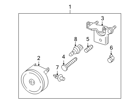 2002 Chevy Tahoe Bulbs Diagram 1 - Thumbnail