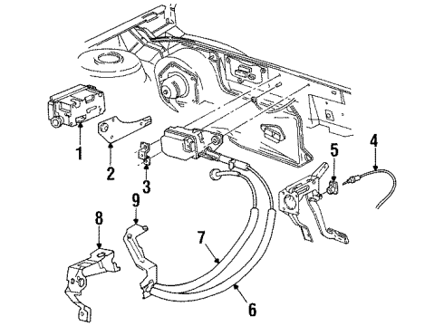 1996 Pontiac Grand Am Cruise Control System Diagram