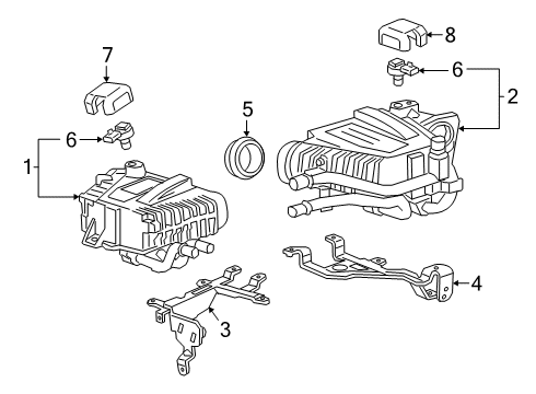 2020 Cadillac CT6 Intercooler Diagram 1 - Thumbnail