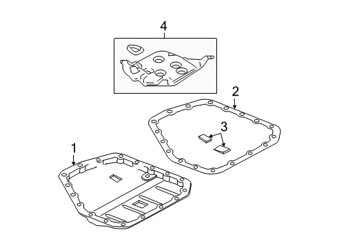 2005 Chevy Aveo Automatic Transmission, Maintenance Diagram