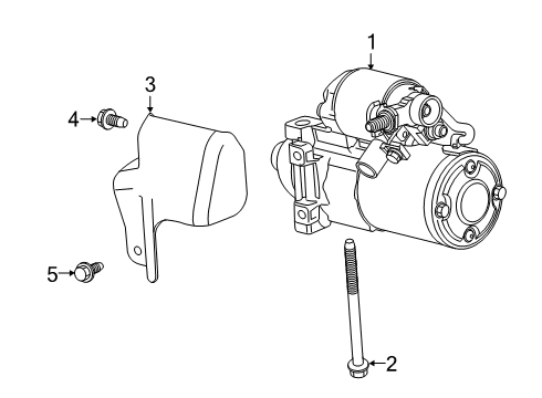 2020 Chevy Silverado 1500 Starter Diagram