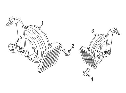 2019 Buick LaCrosse Horn Diagram