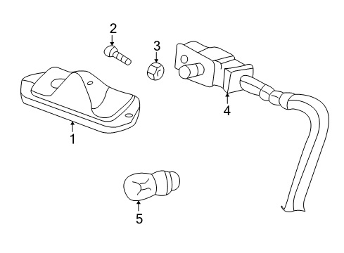 2006 Buick Rainier License Lamps Diagram