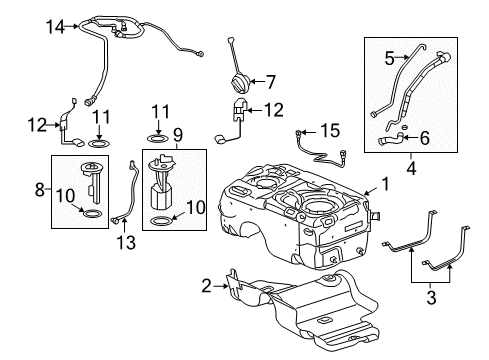 2008 Saturn Vue Fuel Supply Diagram 1 - Thumbnail