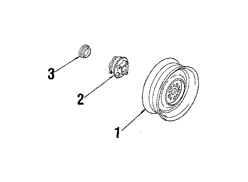 1984 Oldsmobile Firenza Wheels Diagram