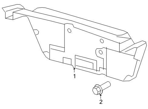 2011 Chevy Aveo Interior Trim - Trunk Lid Diagram