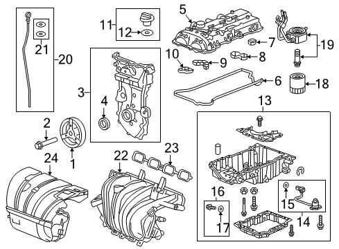 2016 Chevy Malibu Senders Diagram 1 - Thumbnail