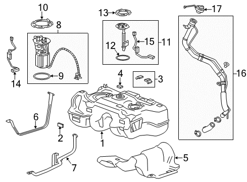 2015 Buick Encore Fuel Supply Diagram 1 - Thumbnail