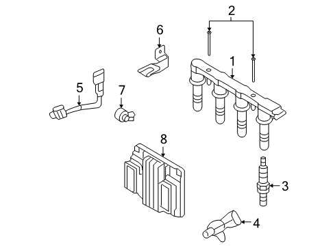 2009 Chevy Aveo5 Ignition System Diagram