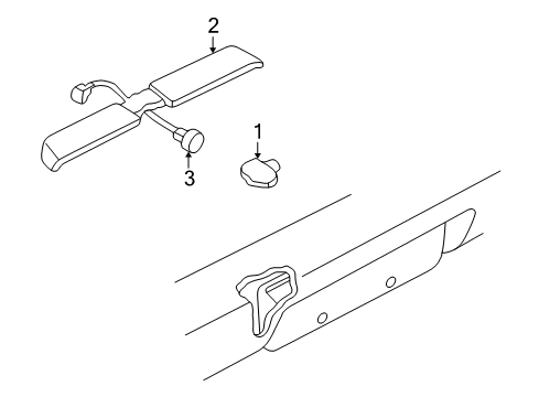 2000 GMC Jimmy License Lamps Diagram