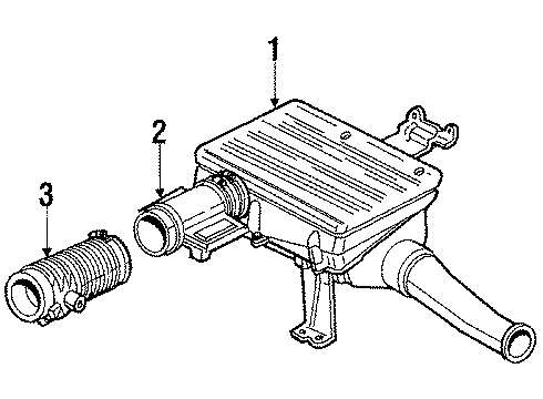 1986 Oldsmobile 98 Powertrain Control Diagram