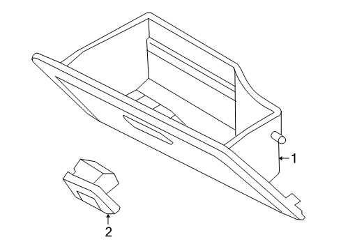 2009 Chevy Aveo5 Glove Box Diagram