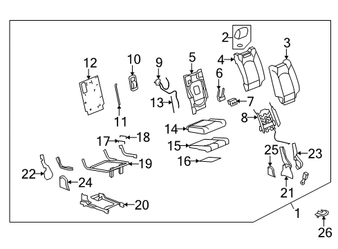 2017 Buick Enclave Third Row Seats Diagram